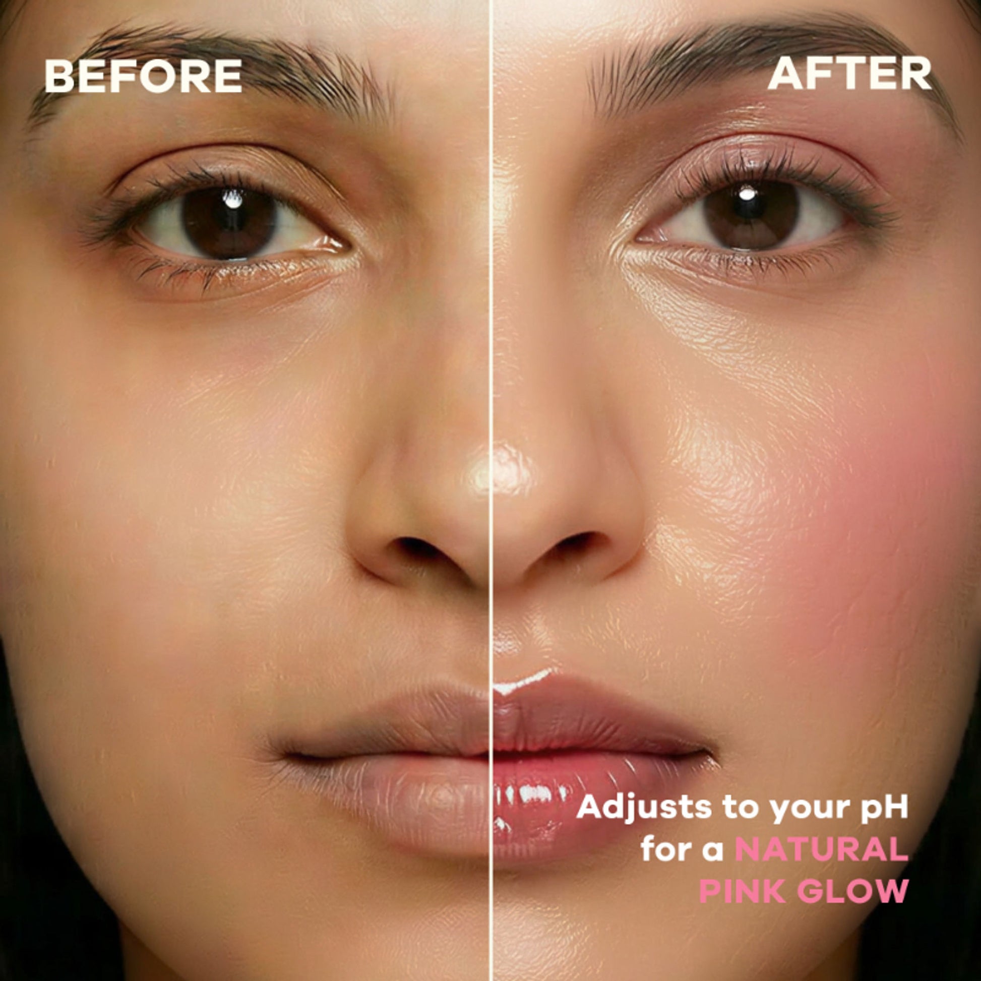 Earth Rhythm Glass Tint pH Activated Lip & Cheek Tint, Blendable, Moisturising and Non-greasy