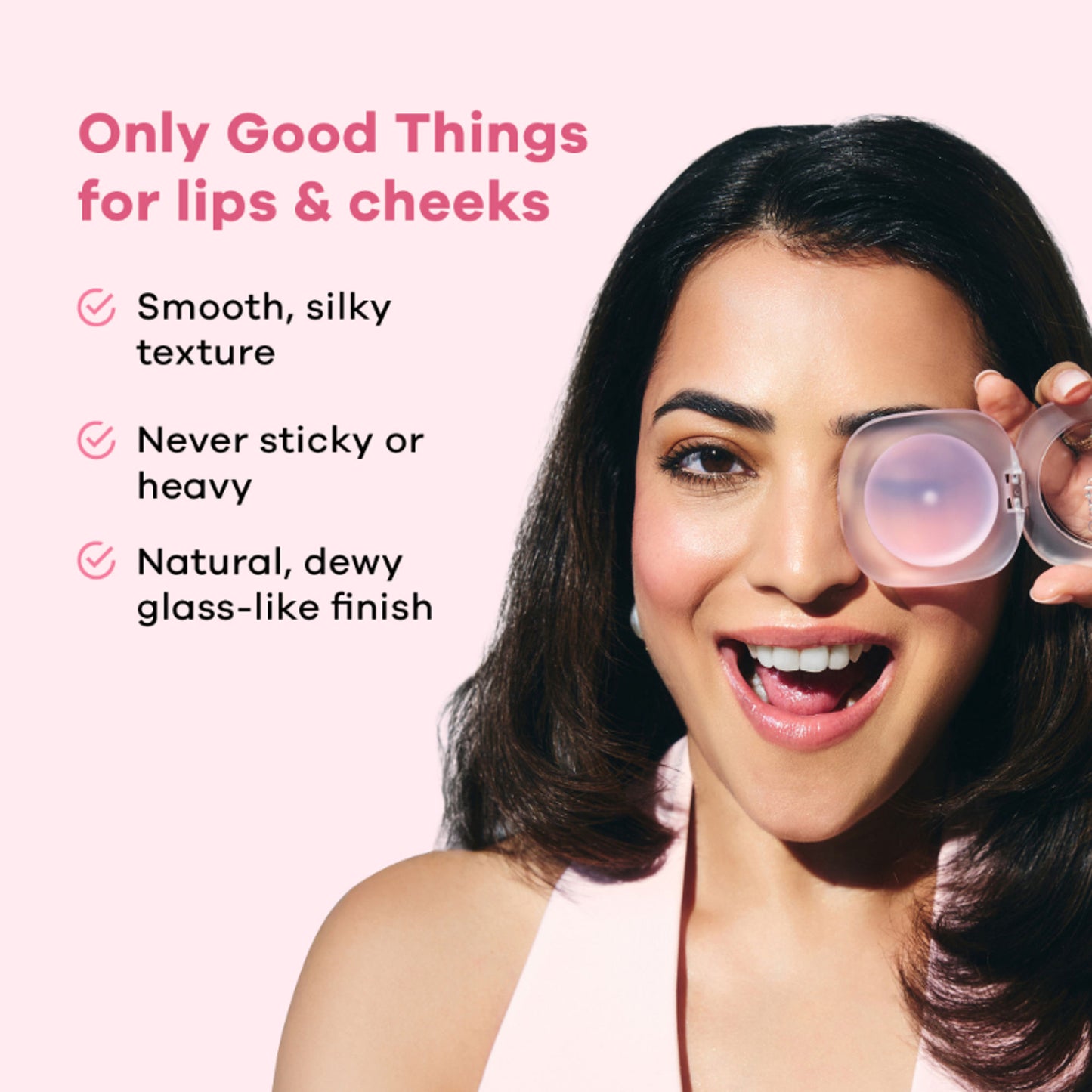 Earth Rhythm Glass Tint pH Activated Lip & Cheek Tint, Blendable, Moisturising and Non-greasy