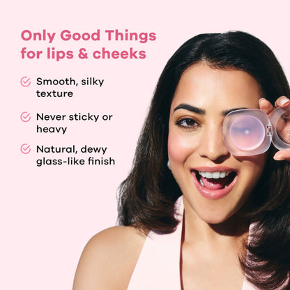 Earth Rhythm Glass Tint pH Activated Lip & Cheek Tint, Blendable, Moisturising and Non-greasy