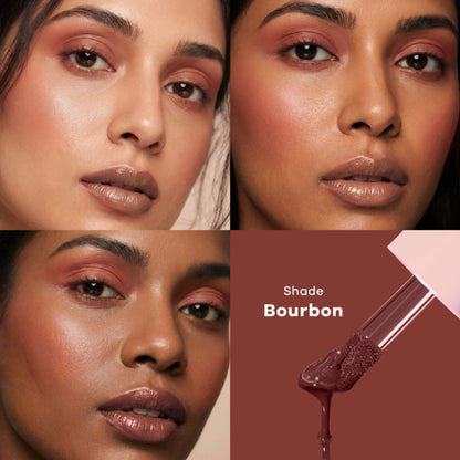 Earth Rhythm Tender Tint For Lip & Cheek With Pure Plant Pigments 10 H Stay - Bourbon