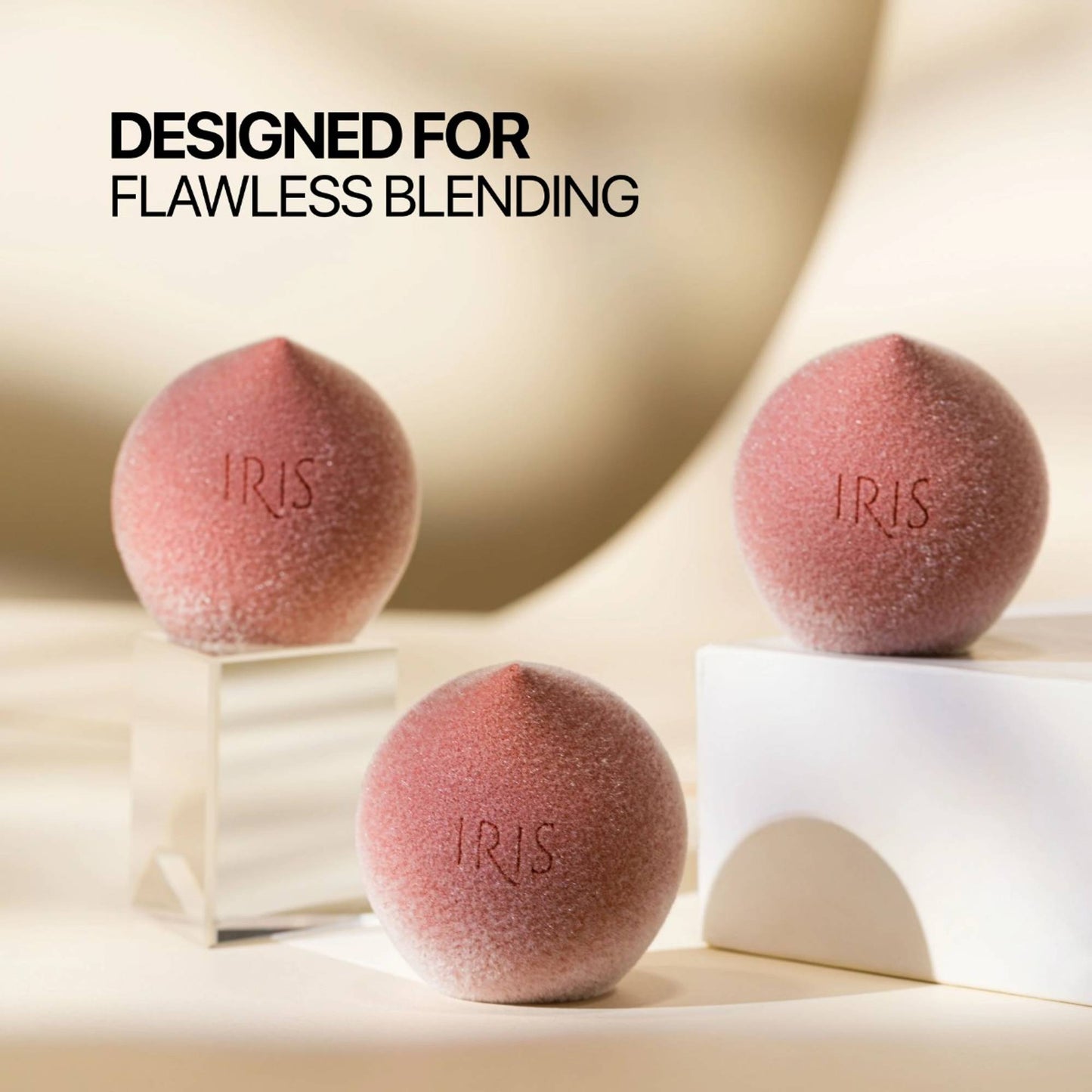 IRIS COSMETICS Oh So Bouncy Microfiber Makeup Sponge