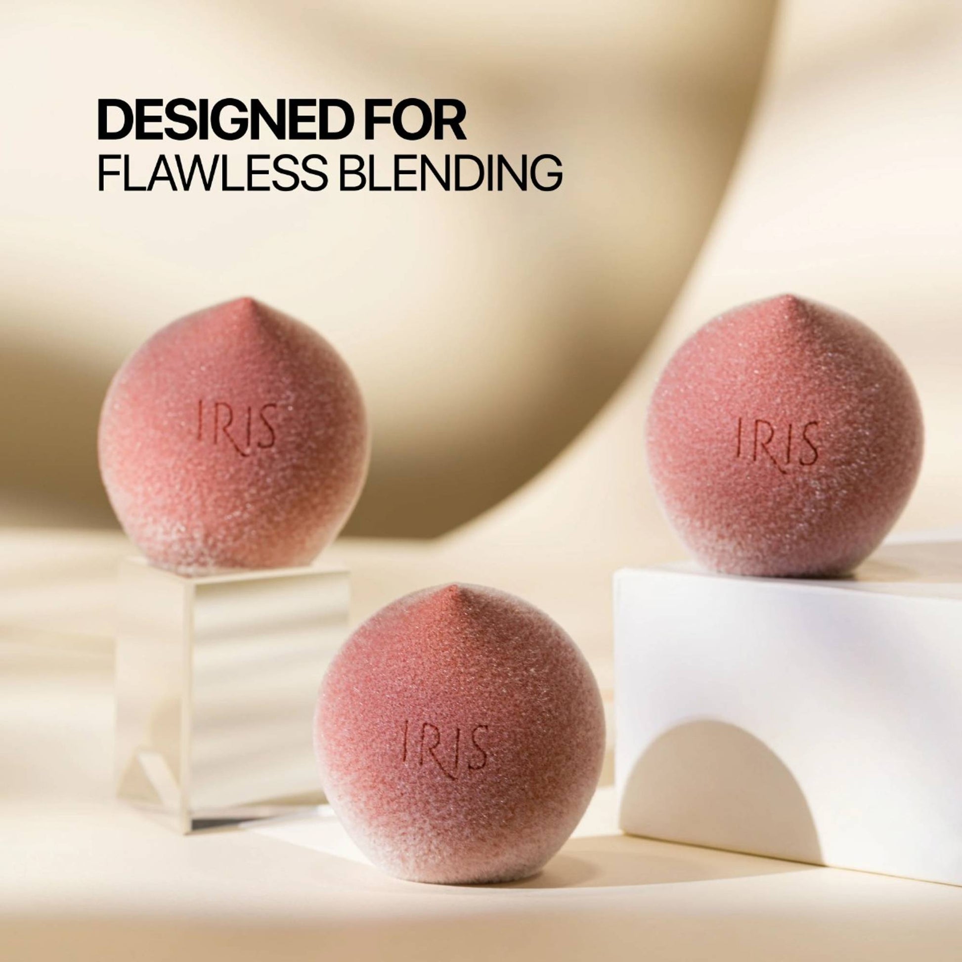 IRIS COSMETICS Oh So Bouncy Microfiber Makeup Sponge