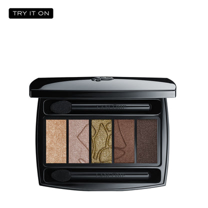 Lancome Hypnose 5-Colour Luxury Eye Shadow Palette For Her Shade Makeup - 17 Bronze Absolu