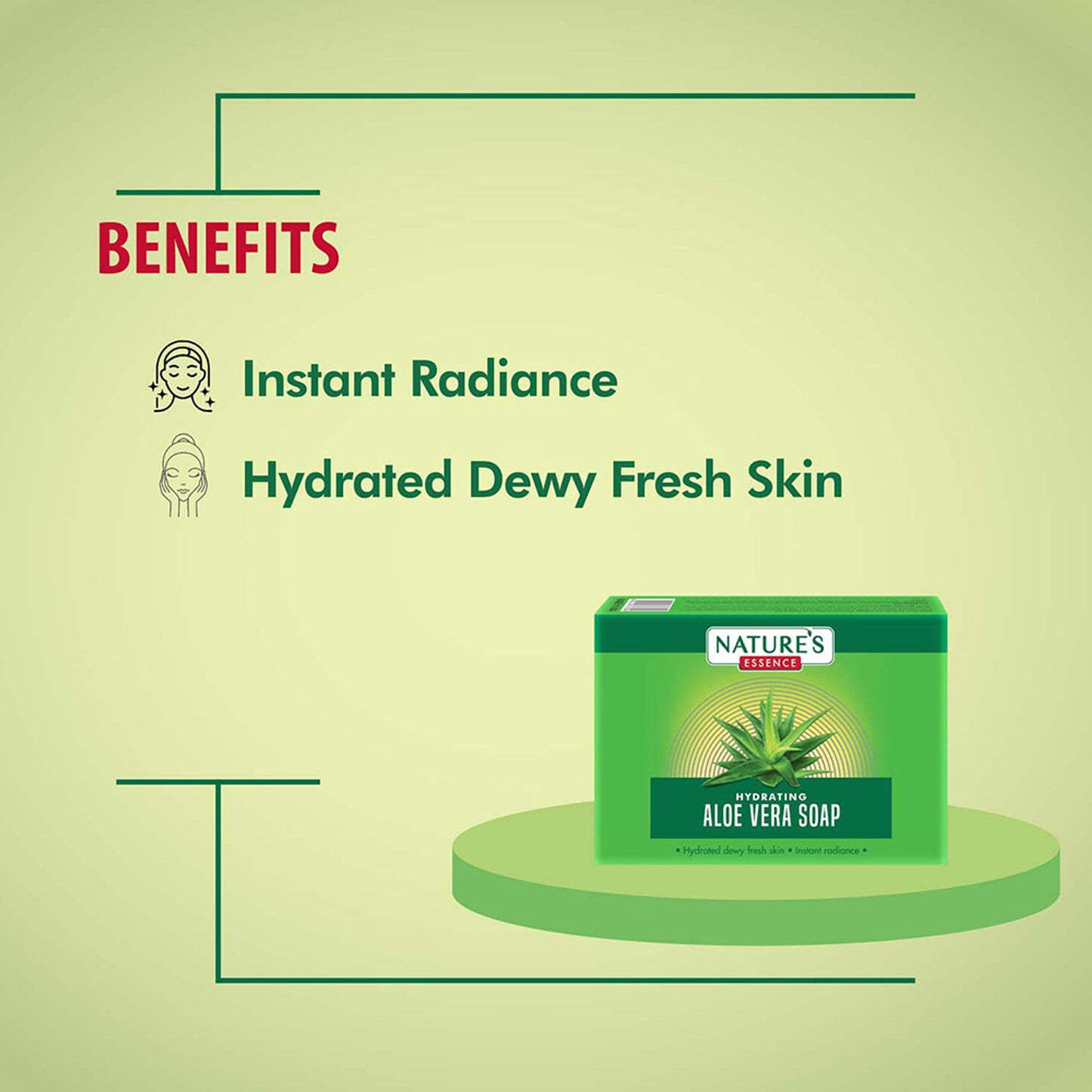 Nature's Essence Hydrating Aloe Vera Soap