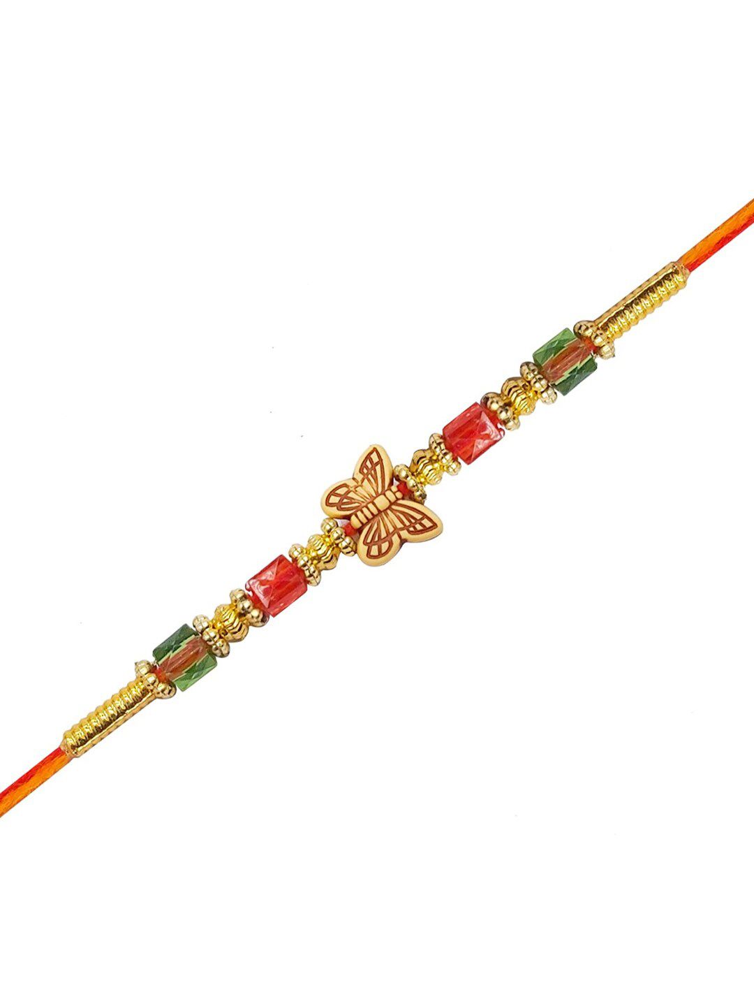 Anouk Unisex Set Of 2 Beaded Thread Rakhi