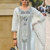 Dhiyona IE Women Floral Embroidered Kurta with Trousers & Dupatta