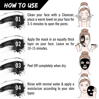 Keya Seth Aromatherapy Charcoal Peel off Mask Face Pack