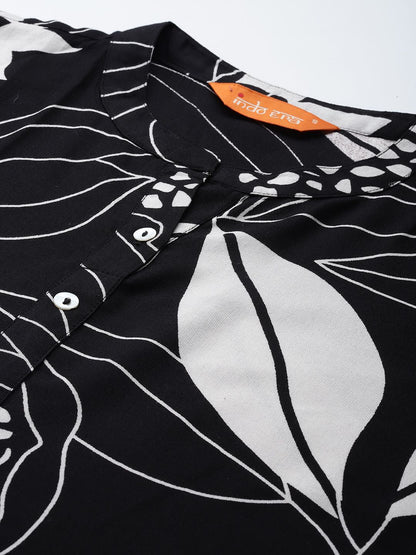 Dhiyona IE Women Printed Regular Kurta with Palazzos