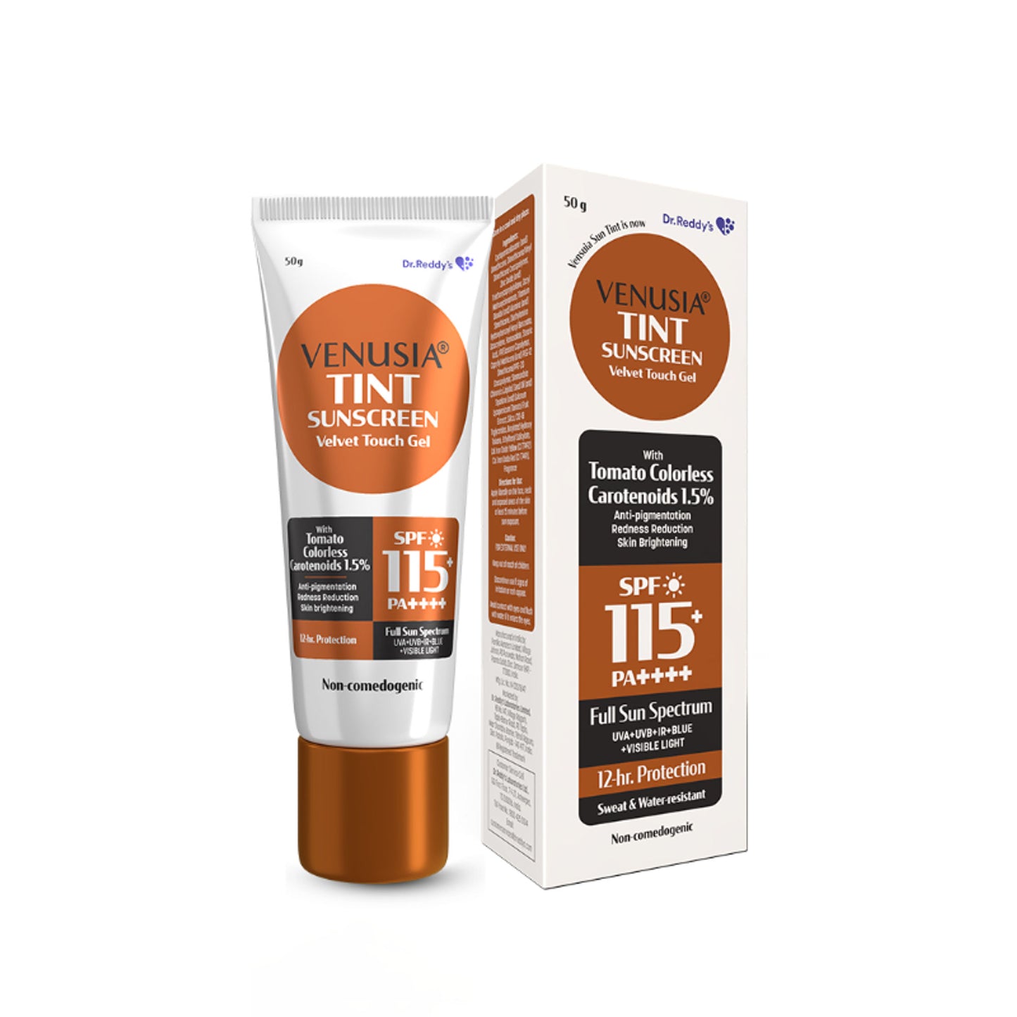 Venusia Sun Tint SPF 115, Highest SPF, Matte-finish, Brightening and Lightweight