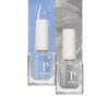 PERPAA Colorich Texture Blue & Texture Silver Nail Polish - Pack of 2