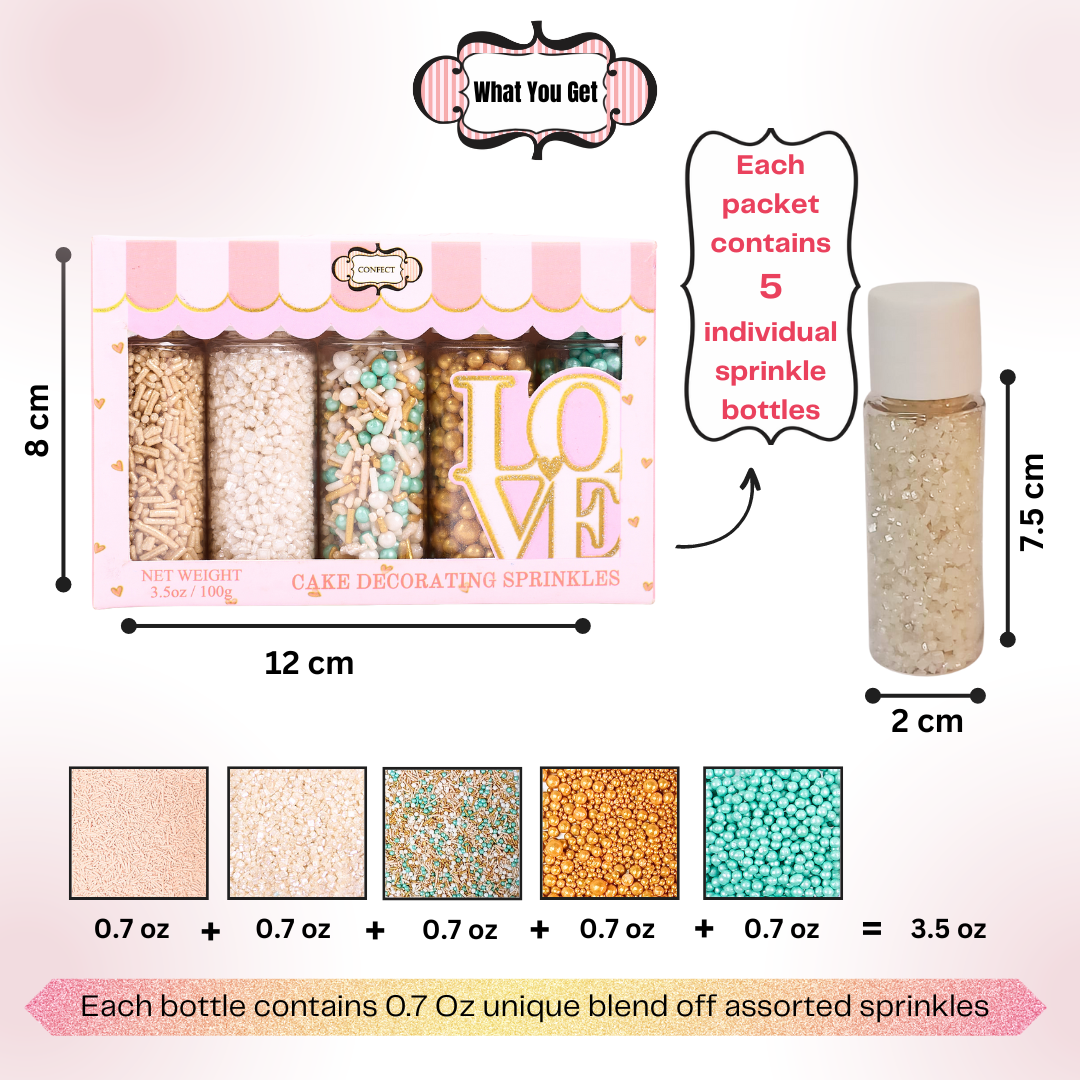 Confect Fusion Mashup Sprinkles FM Multipack 35