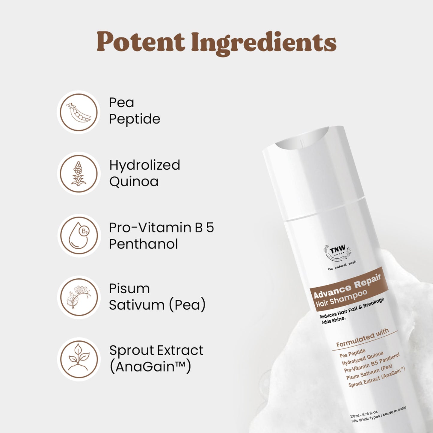 TNW The Natural Wash Advance Repair Shampoo