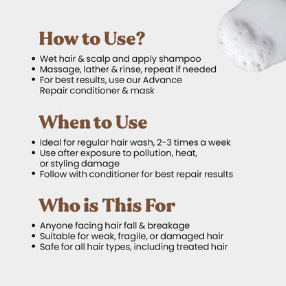TNW The Natural Wash Advance Repair Shampoo