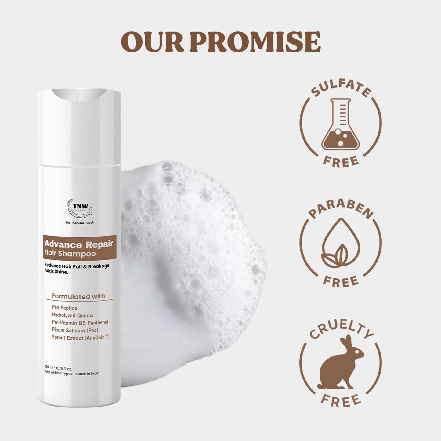 TNW The Natural Wash Advance Repair Shampoo