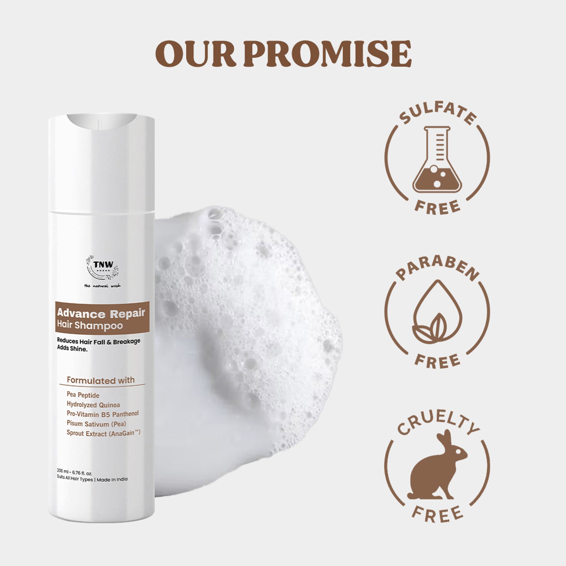 TNW The Natural Wash Advance Repair Shampoo