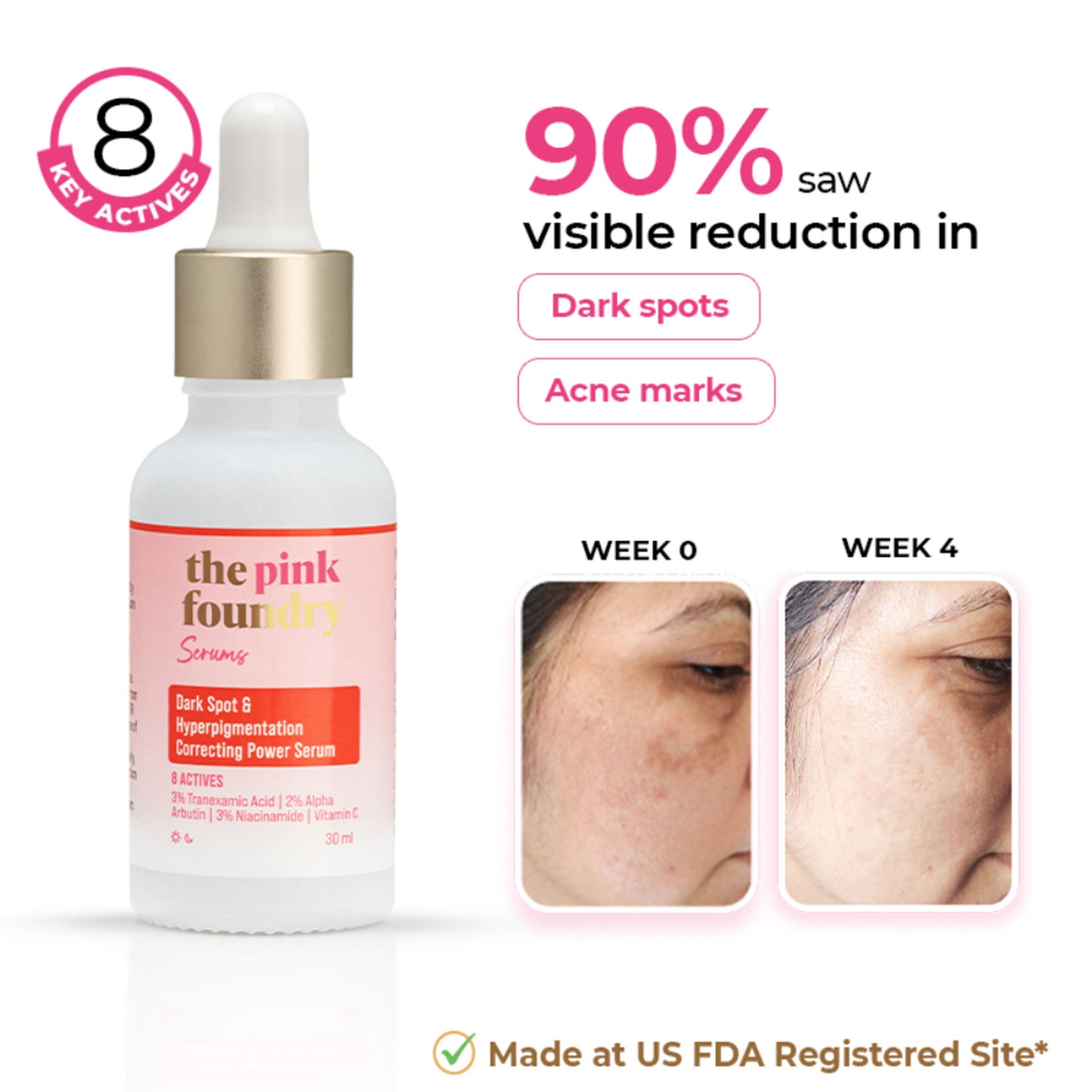 The Pink Foundry Dark Spot & Hyperpigmentation Face Serum