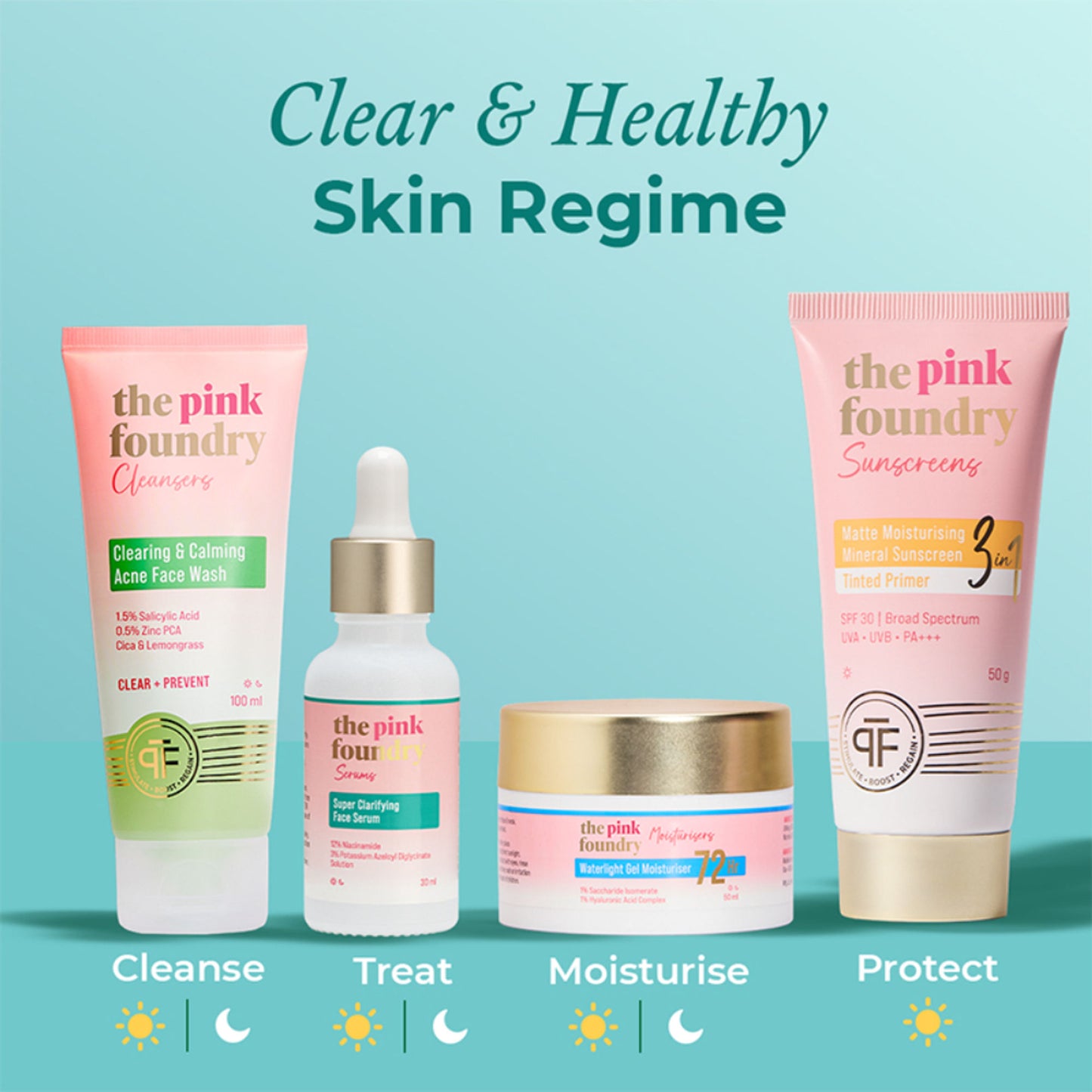 The Pink Foundry 12% Niacinamide Serum - Evens Skin Texture, Controls Excess Oil & Refines Pores