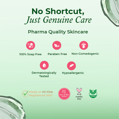 The Pink Foundry Salicylic Acid Acne Face Wash With Zinc & Cica - Treats Acne & Reduces Excess Oil