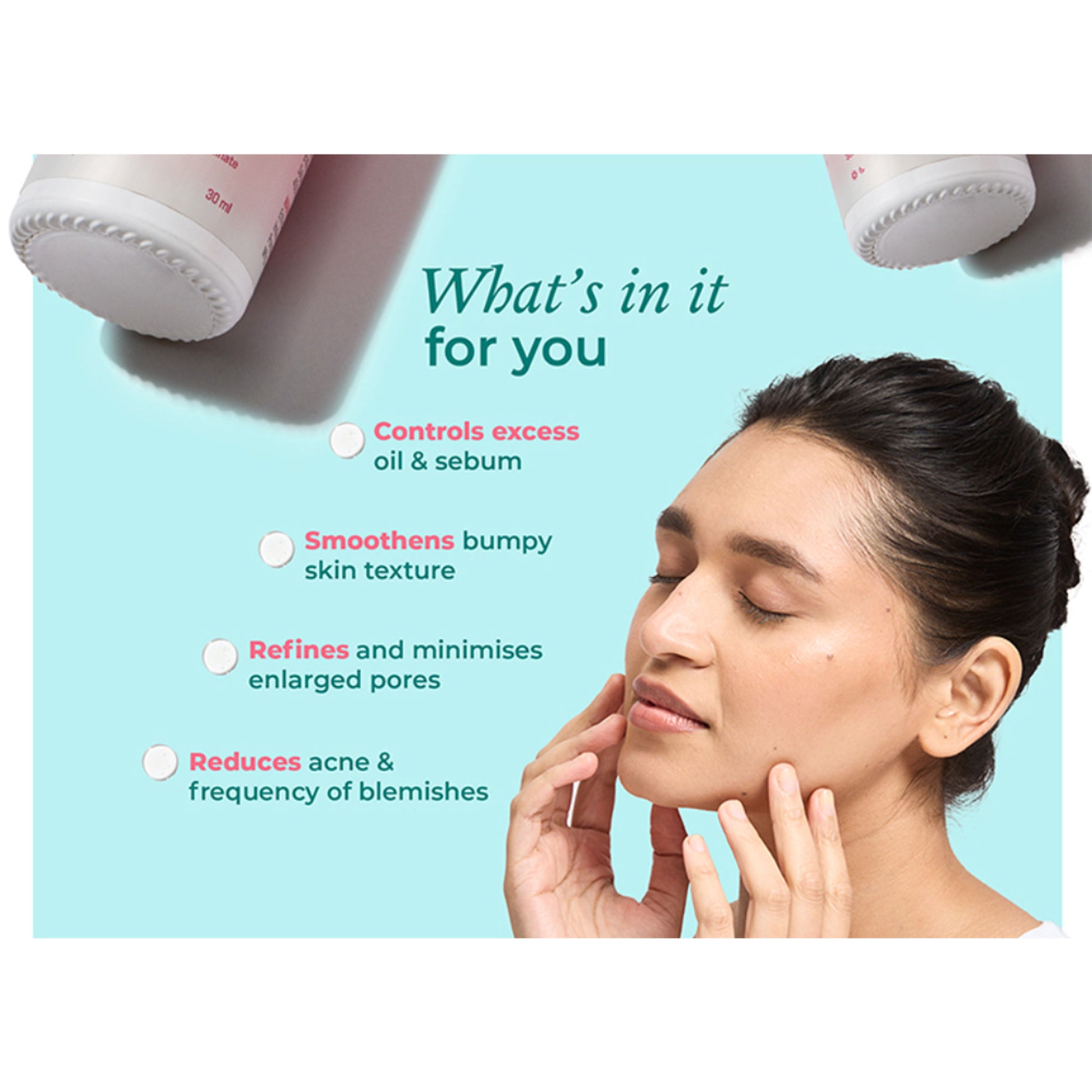 The Pink Foundry 12% Niacinamide Serum - Evens Skin Texture, Controls Excess Oil & Refines Pores