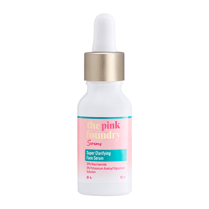 The Pink Foundry 12% Niacinamide Serum - Evens Skin Texture, Controls Excess Oil & Refines Pores
