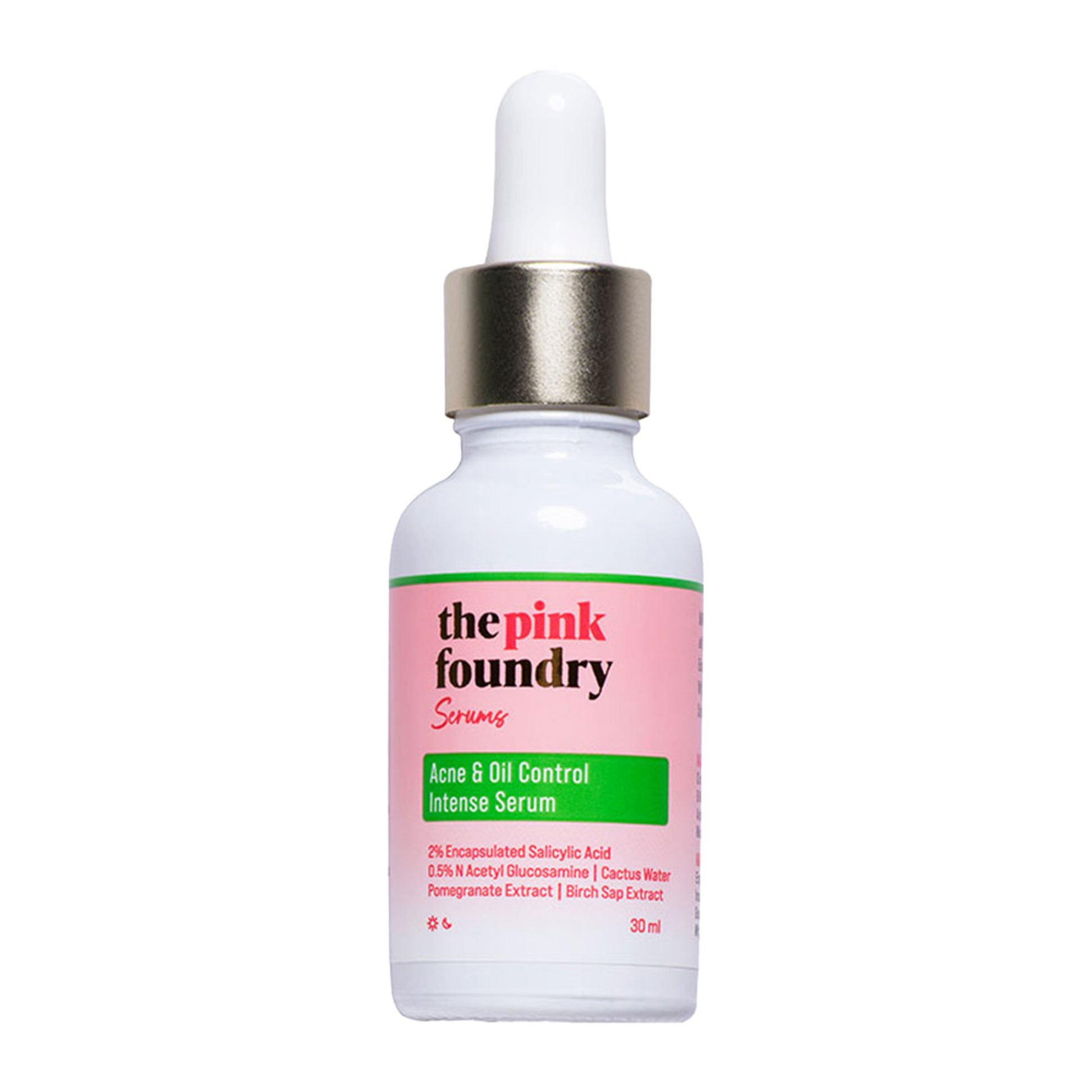 The Pink Foundry Acne & Oil Control Intense Face Serum with 2% Salicylic Acid
