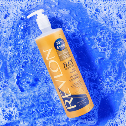Revlon Flex Body Building Protein Shampoo - Normal To Dry 33% Extra