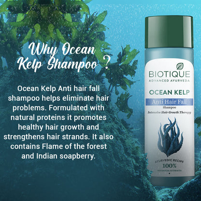 Biotique Bio Kelp Protein Shampoo for Falling Hair Growth Treatment