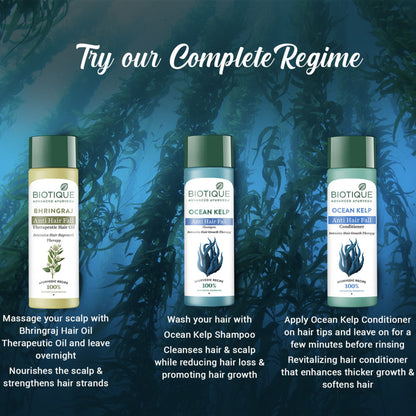 Biotique Bio Kelp Protein Shampoo for Falling Hair Growth Treatment