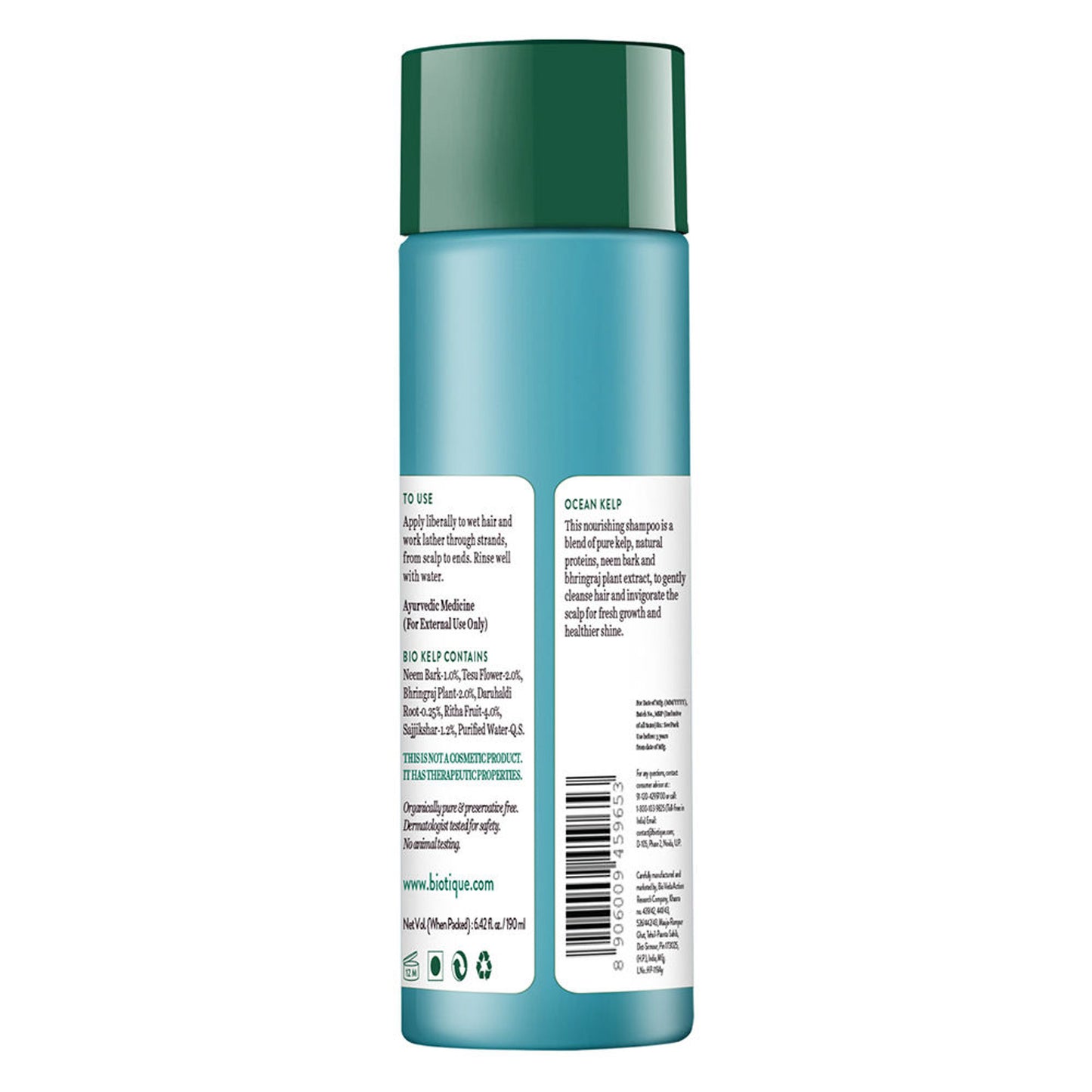 Biotique Bio Kelp Protein Shampoo for Falling Hair Growth Treatment