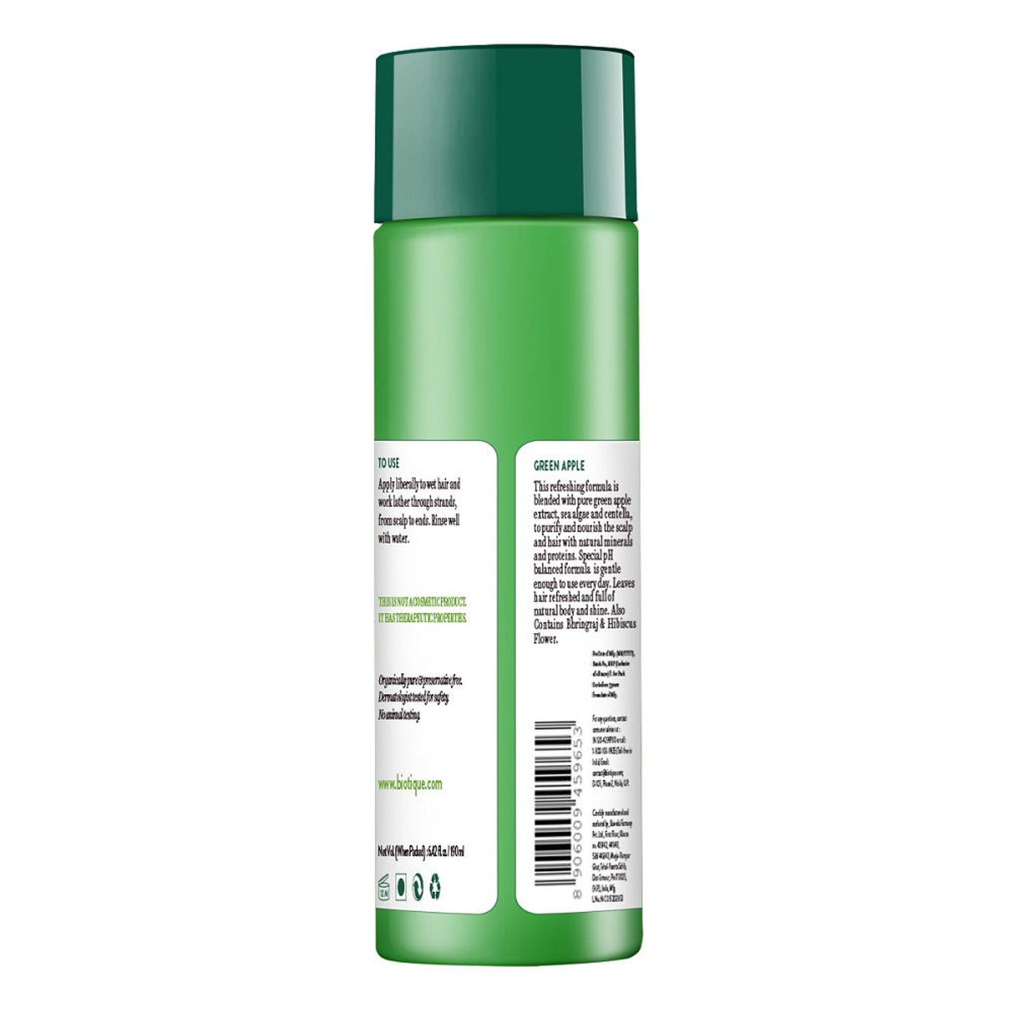Biotique Bio Green Apple Fresh Daily Purifying Shampoo & Conditioner