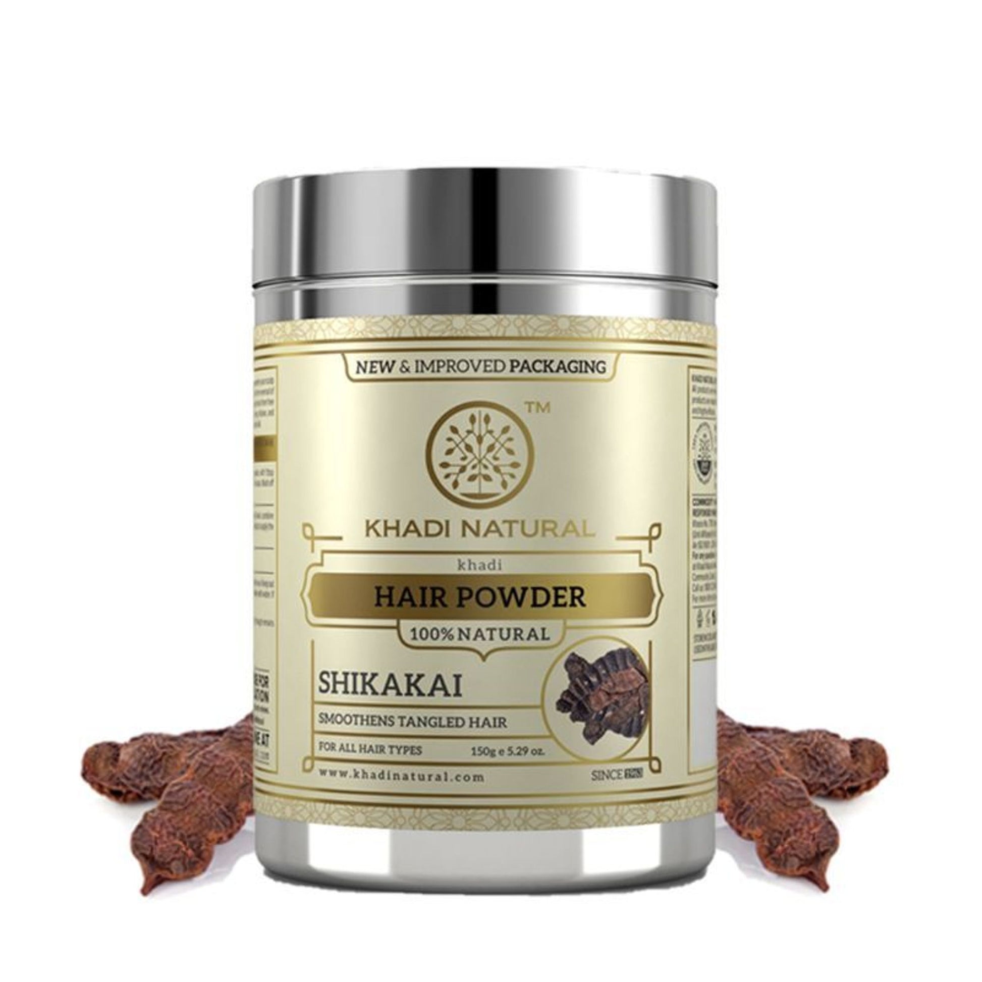 Khadi Natural Shikakai Hair Powder Deep Clean & Soften Hair