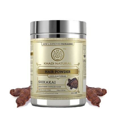 Khadi Natural Shikakai Hair Powder Deep Clean & Soften Hair