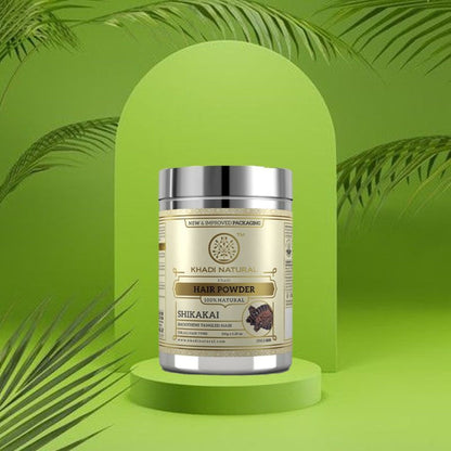 Khadi Natural Shikakai Hair Powder Deep Clean & Soften Hair