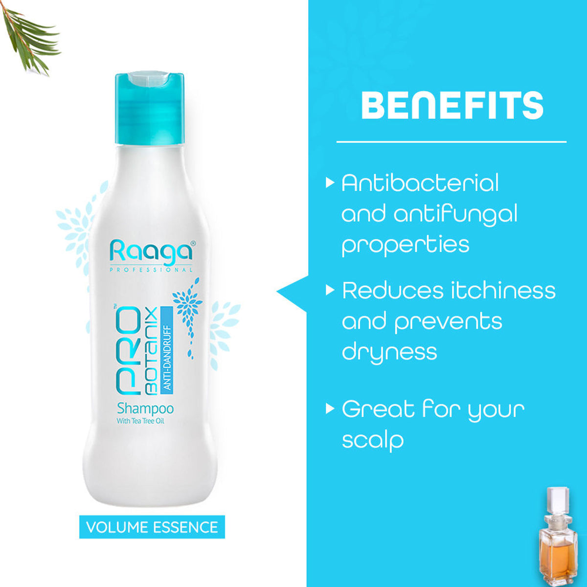 Raaga Professional PRO Botanix Anti-Dandruff Shampoo