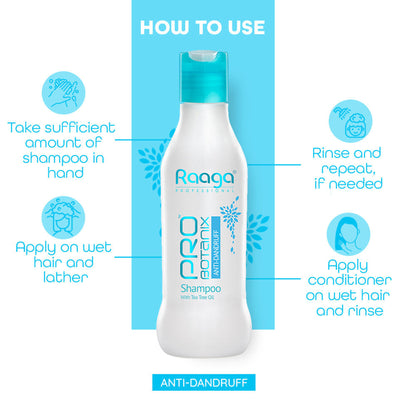 Raaga Professional PRO Botanix Anti-Dandruff Shampoo
