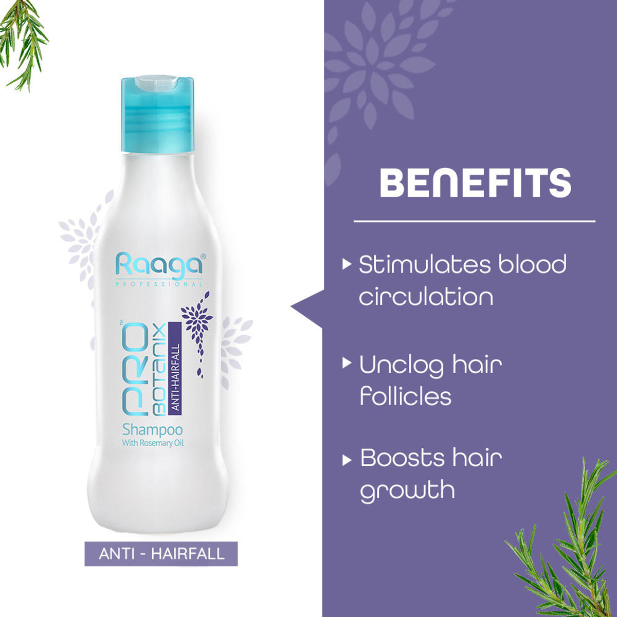 Raaga Professional PRO Botanix Anti-Hairfall Shampoo
