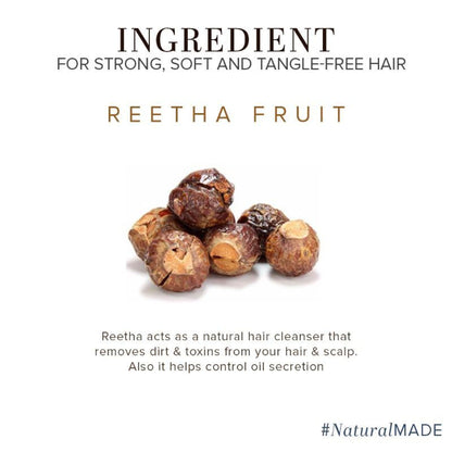 Khadi Natural Reetha Hair Powder Stimulates Hair Growth