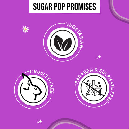 SUGAR POP Perfecting Primer Vitamin E l Blurs Pores Wrinkles & Fine Lines Gel Based Matte Finish
