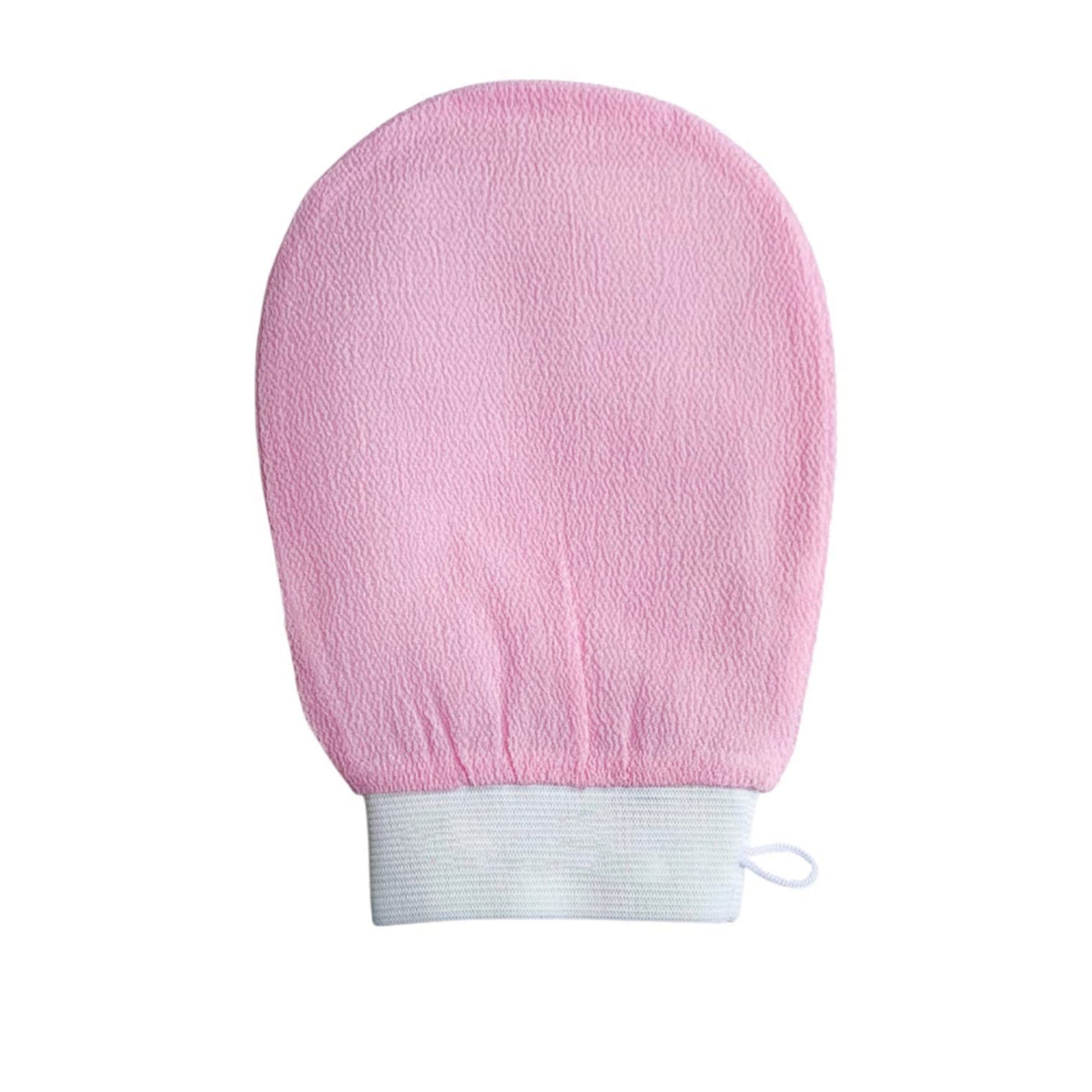 Getmecraft Exfoliating Glove & Body Scrub Tool - Pink