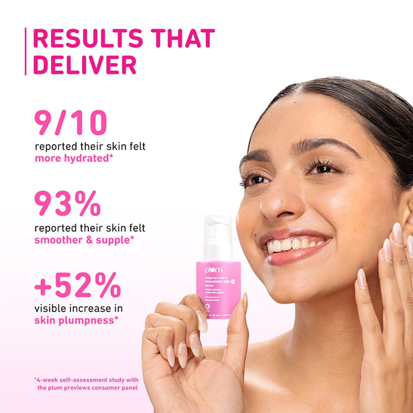 Plum 2% Hyaluronic Acid Serum With Bulgarian Rose
