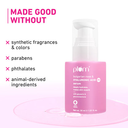 Plum 2% Hyaluronic Acid Serum With Bulgarian Rose