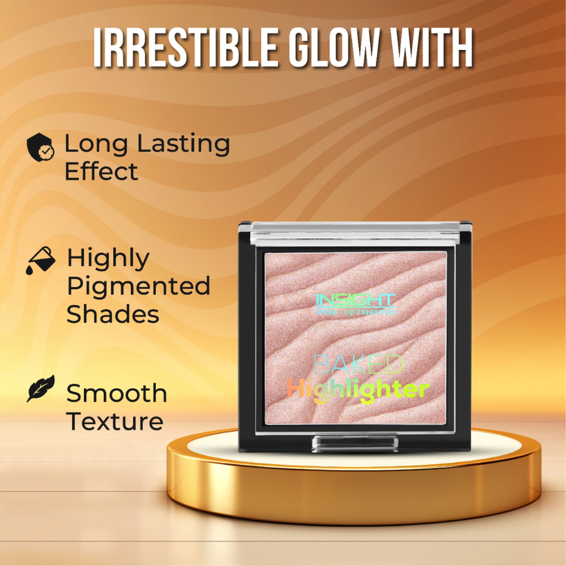 Insight Cosmetics Baked Highlighter - Unicorn Pink