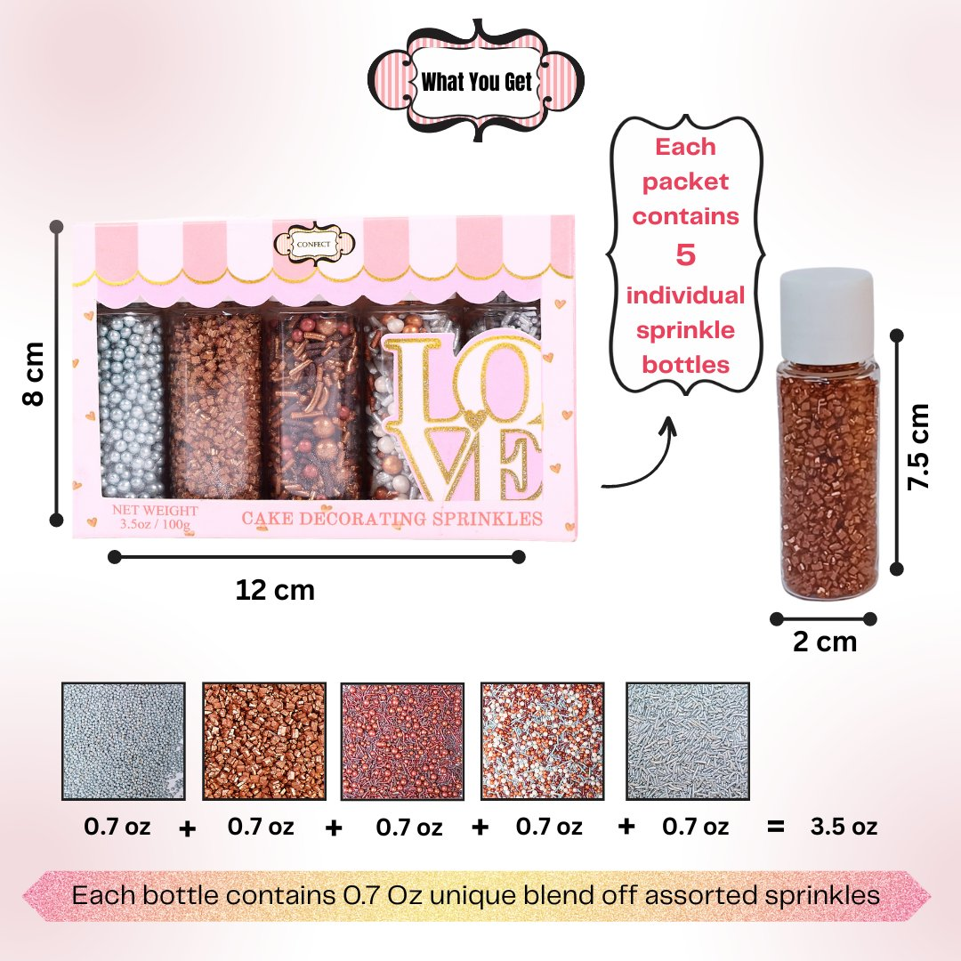 Confect Fusion Mashup Sprinkles FM Multipack 36