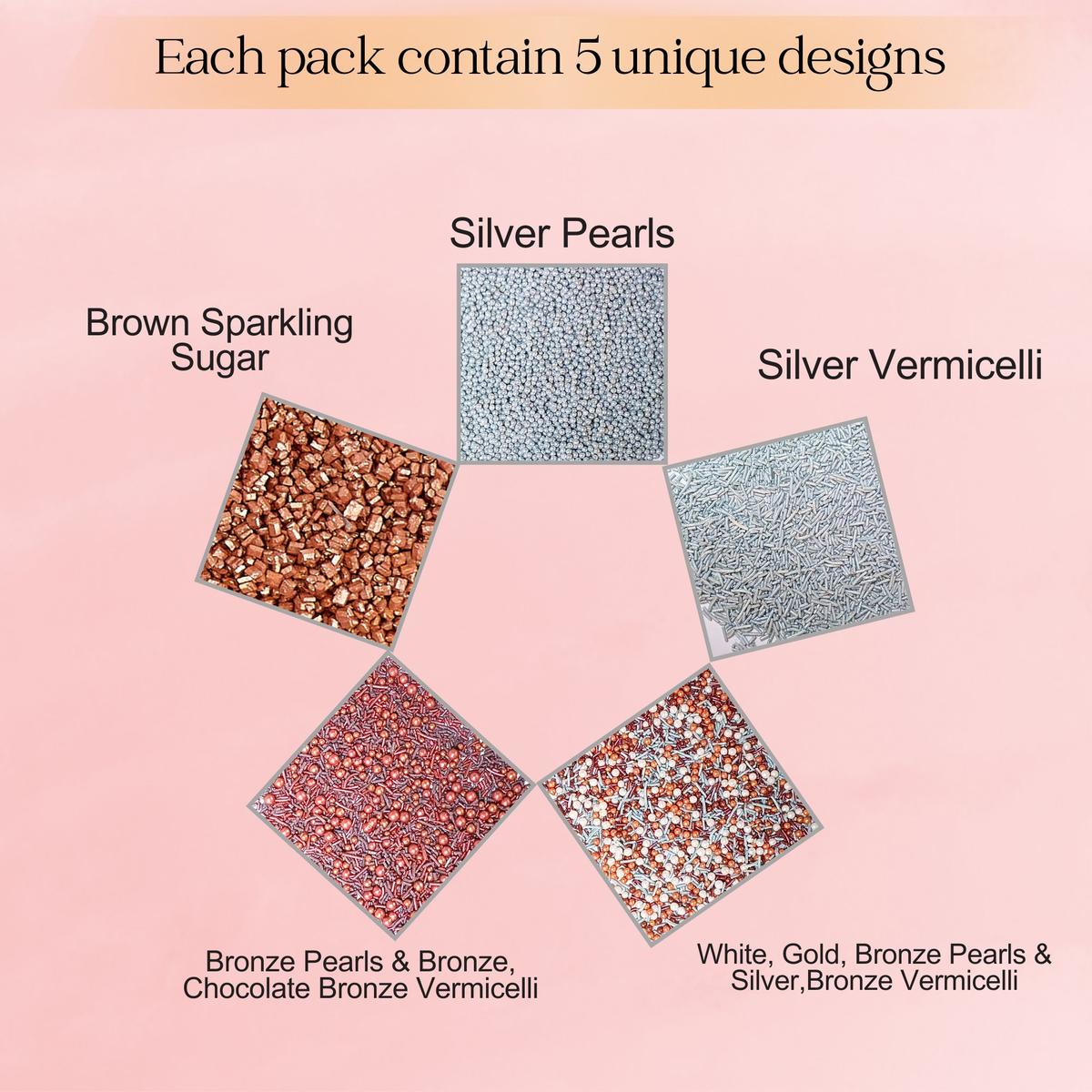 Confect Fusion Mashup Sprinkles FM Multipack 36