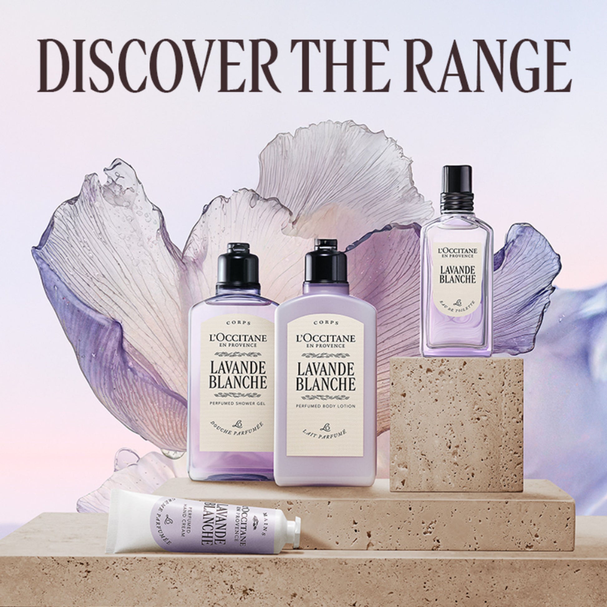 L'Occitane Lavande Blanche(White Lavender) Perfumed Shower Gel