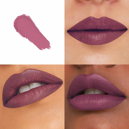 LoveChild Masaba Velvet Matte Full Pocket Lipstick in Crack A Cookie, showing the rich, velvety lipstick with full pocket packaging.