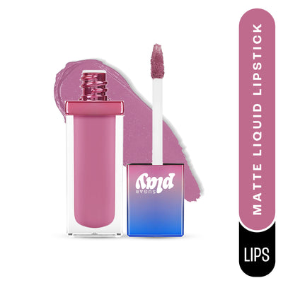 SUGAR Play Vibe Check Liquid Lipstick - 01 G.O.A.T