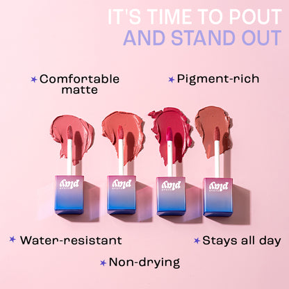 SUGAR Play Vibe Check Liquid Lipstick - 01 G.O.A.T