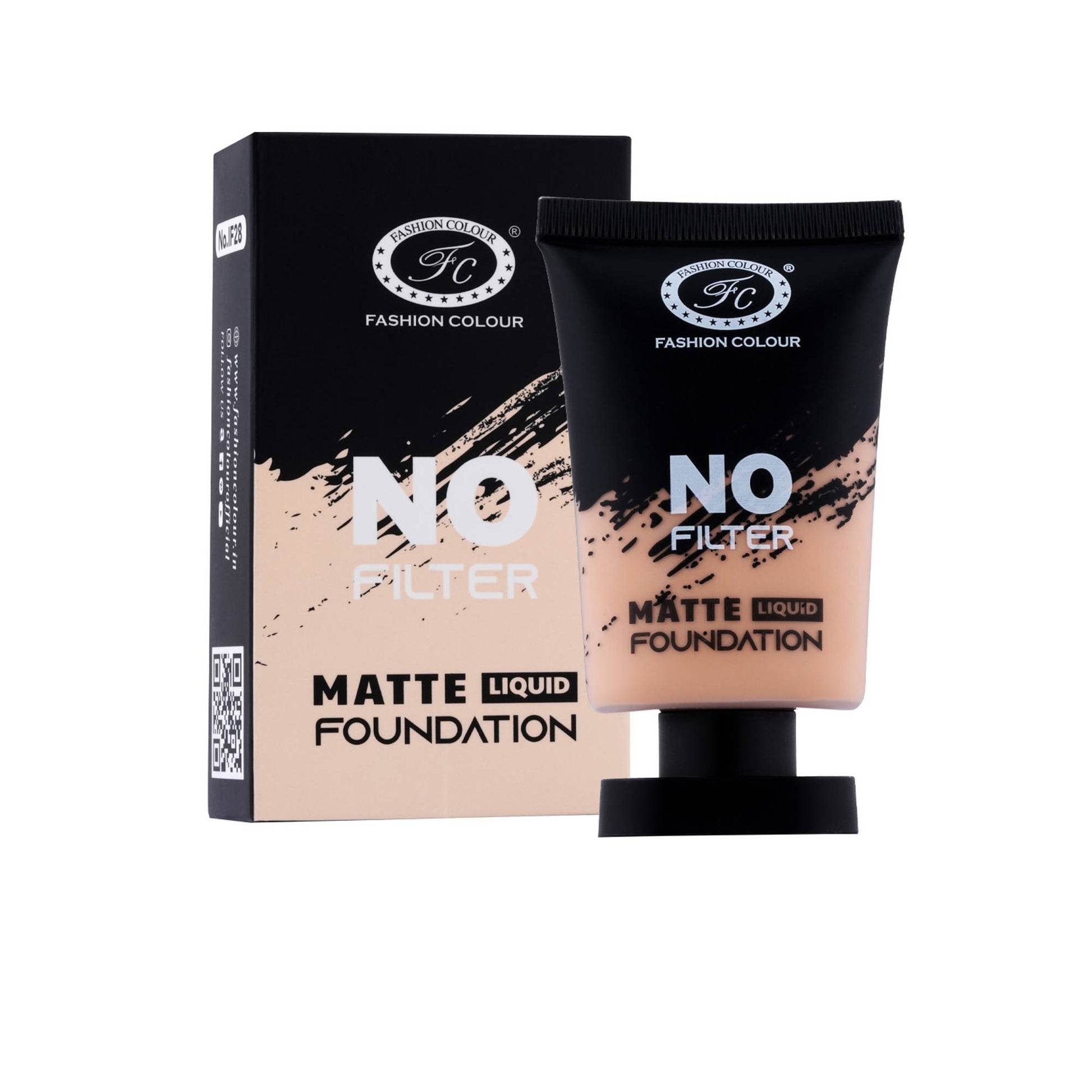 FASHION COLOUR No Filter Matte Liquid Foundation - Sun Beige