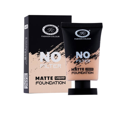 FASHION COLOUR No Filter Matte Liquid Foundation - Sun Beige
